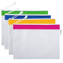 Hot Sales Economic A4 File Holders  Zipper File Bags school&office